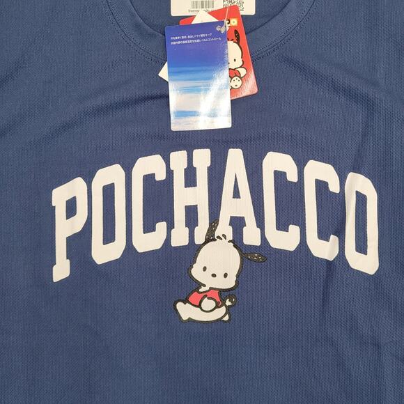 Pochacoo Dog Sanrio Shirt Womens L/XL 20x27 Blue Japanese TV-Show - Picture 10 of 15